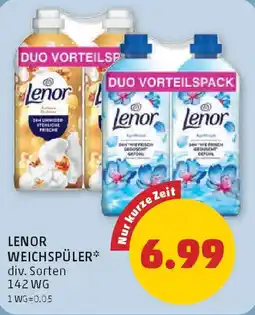 PENNY Lenor weichspüler Angebot