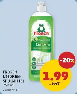 PENNY Frosch limonen spülmittel Angebot