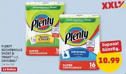 PENNY Plenty küchenrolle short & smart od. original Angebot