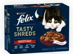 Bipa Purina Felix Katzennahrung Tasty Shreds Angebot