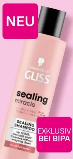 Bipa Schwarzkopf Gliss Sealing Miracle Shampoo Anti-Spliss Angebot