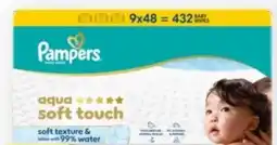 Bipa Pampers Aqua Soft Touch Feuchttücher Angebot