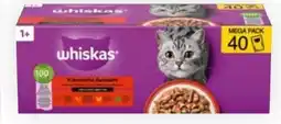 Bipa Whiskas Katzenfutter-Beutel Auswahl in Sauce Angebot