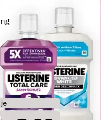 Bipa Listerine Premium Mundspülung Angebot
