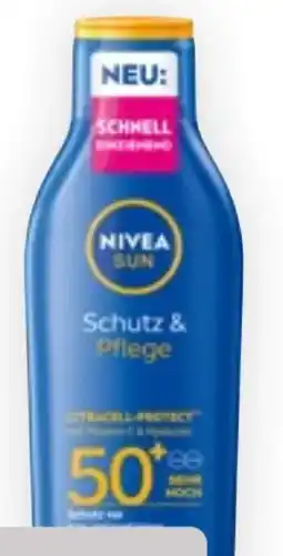 Bipa Nivea Sun Schutz & Pflege Sonnencreme LSF 50+ Angebot
