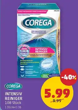 PENNY Corega intensiv reiniger Angebot