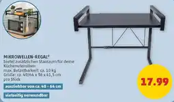 PENNY Mikrowellen regal Angebot