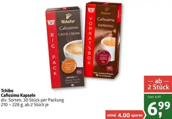 ADEG Tchibo Cafissimo Kapseln 210-228g Angebot