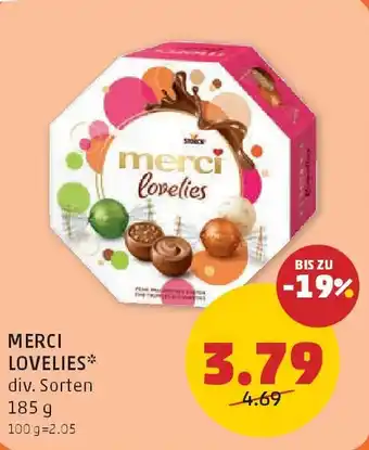 PENNY Merci lovelies Angebot