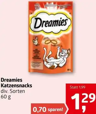 ADEG Dreamies Katzensnacks 60g Angebot