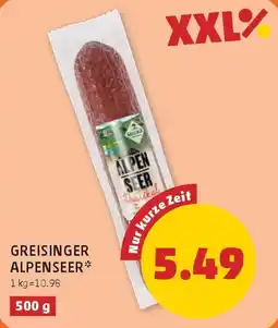PENNY Greisinger alpenseer Angebot
