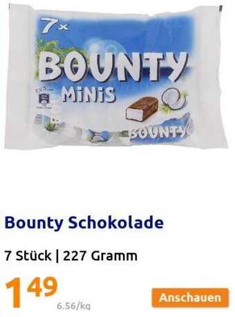 Action Bounty Schokolade Angebot