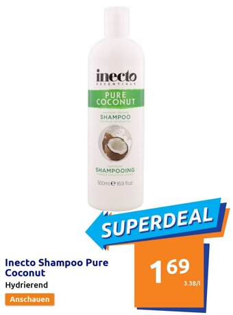 Action Inecto Shampoo Pure Coconut Angebot