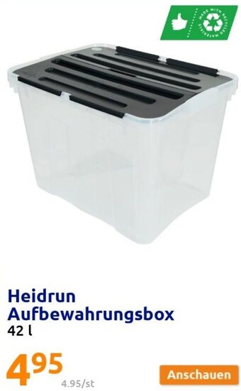 Action Heidrun Aufbewahrungsbox Angebot