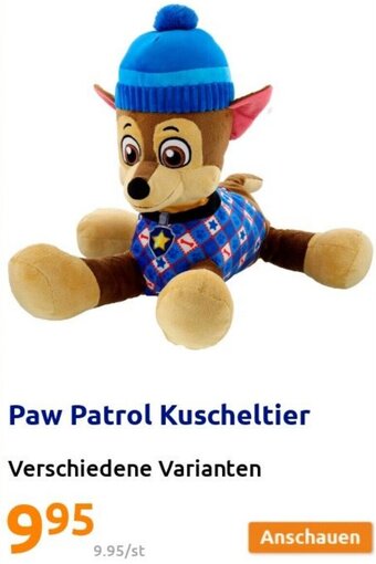Action Paw Patrol Kuscheltier Angebot