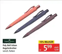 Pagro Diskont FABER-CASTELL Poly Ball Urban Kugelschreiber Angebot