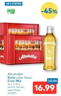 T&G Almdudler Cola-Mix Angebot