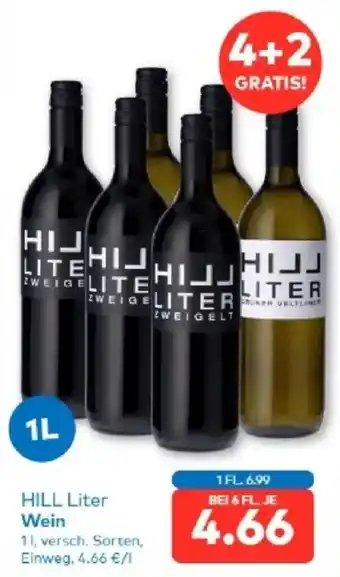HILL Liter Wein