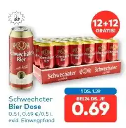 T&G Schwechater Bier Dose Angebot