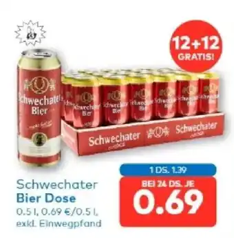 Schwechater Bier Dose