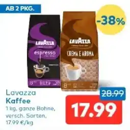T&G Lavazza Kaffee Angebot