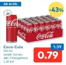T&G Coca-Cola Angebot