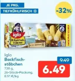 T&G Iglo Backfischstäbchen Angebot