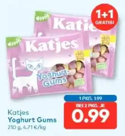 T&G Katjes Yoghurt Gums Angebot