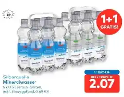 T&G Silberquelle Mineralwasser Angebot