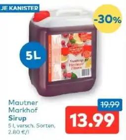 T&G Mautner Markhof Sirup Angebot