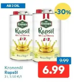 T&G Kronenöl Rapsöl Angebot
