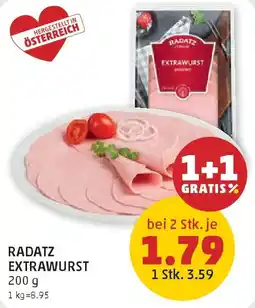 PENNY Radatz extrawurst Angebot