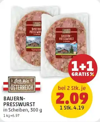 PENNY Bauernpresswurst Angebot