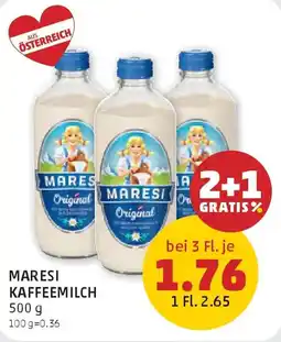 PENNY Maresi kaffeemilch Angebot