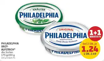 Philadelphia brotaufstrich