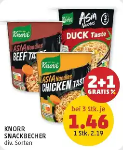 PENNY Knorr snackbecher Angebot