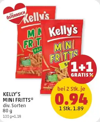 PENNY Kelly's mini fritts Angebot