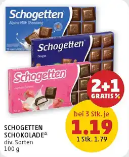 PENNY Schogetten schokolade Angebot