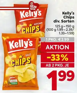 Billa Kelly's Chips Angebot