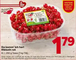 Billa Da komm ich her! Ribiseln rot Angebot