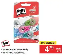 Pagro Diskont Pritt Korrekturroller Micro Rolly Angebot