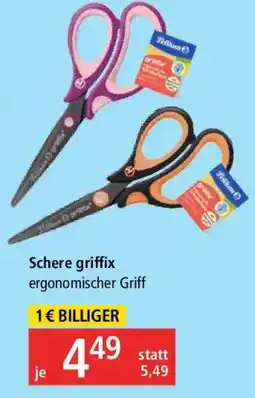 Pagro Diskont Pelikan Schere griffix Angebot
