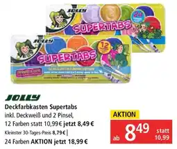 Pagro Diskont Jolly Deckfarbkasten Supertabs Angebot