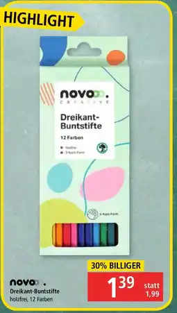 Pagro Diskont novoo Dreikant-Buntstifte Angebot