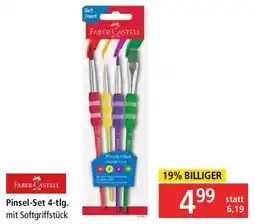 Pagro Diskont FABER-CASTELL Pinsel-Set Angebot