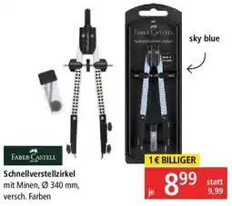 Pagro Diskont FABER-CASTELL Schnellverstellzirkel Angebot