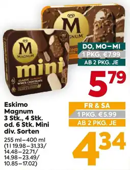 Billa Eskimo Magnum Angebot
