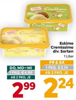 Billa Eskimo Cremissimo Angebot