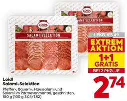 Billa Loidl Salami-Selektion Angebot