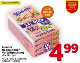 Billa Manner Neapolitaner Vorteilspackung Angebot